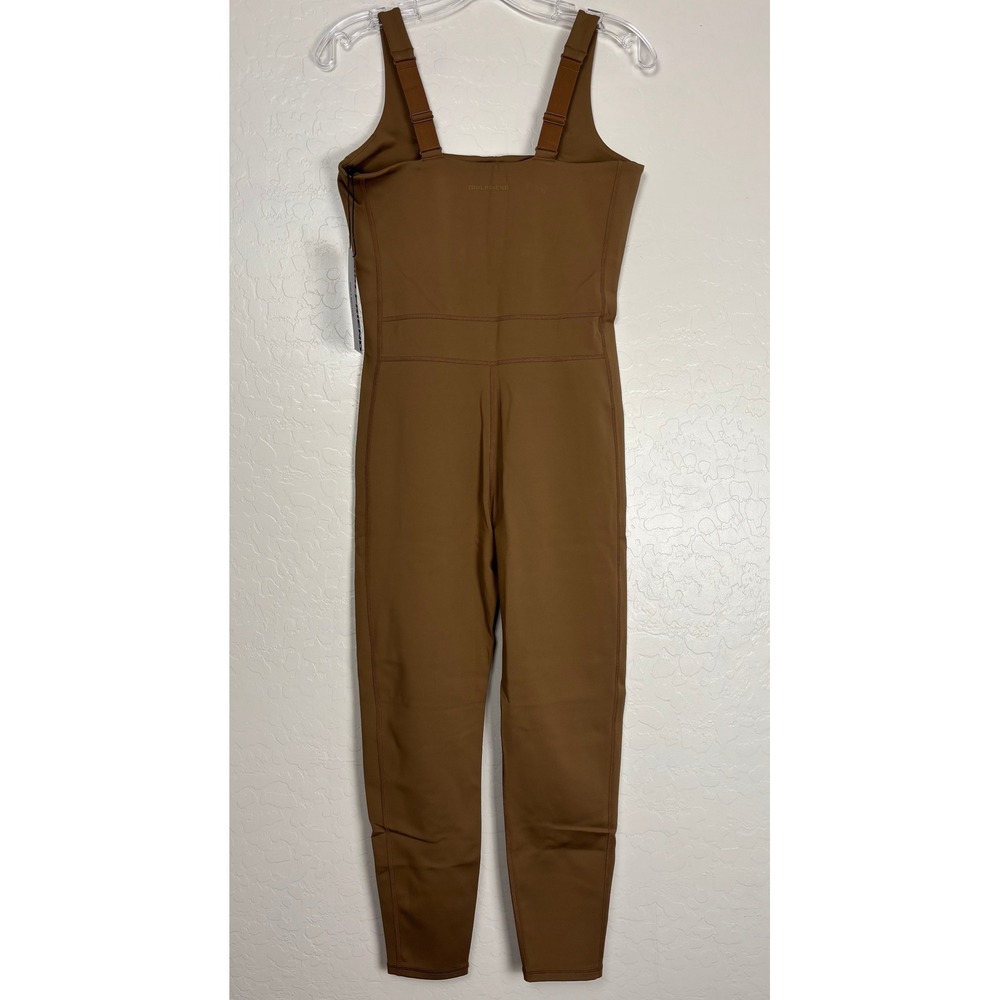 Girlfriend Collective Compressive Unitard Bodysuit Jumpsuit Brown L NWT 2743 - Picture 4 of 5